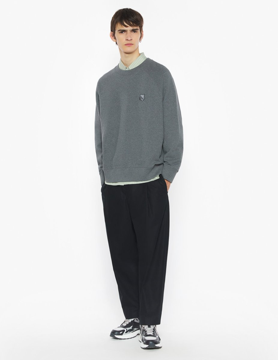 FOX HEAD OVERSIZE SWEATSHIRT - 2