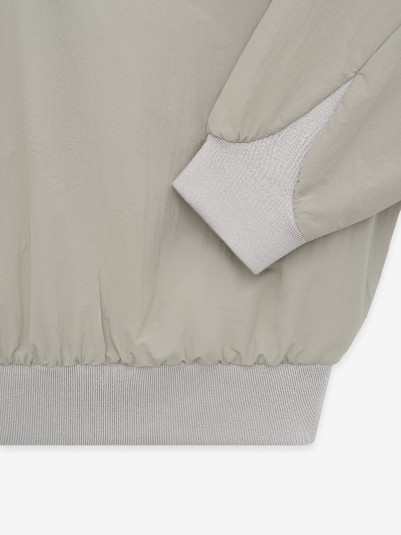 Washed Nylon Half Zip Track Jacket 3