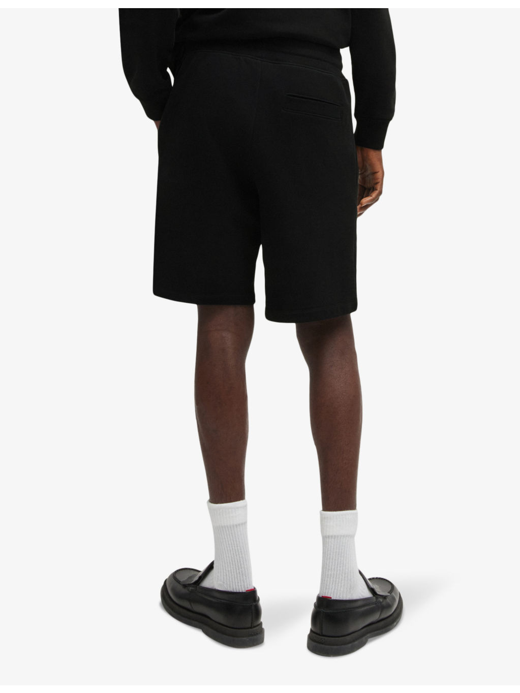Logo-print relaxed-fit cotton sweatshorts - 4