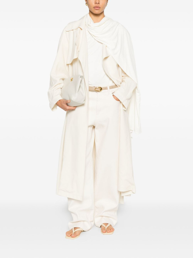 FABIANA FILIPPI belted trench coat outlook