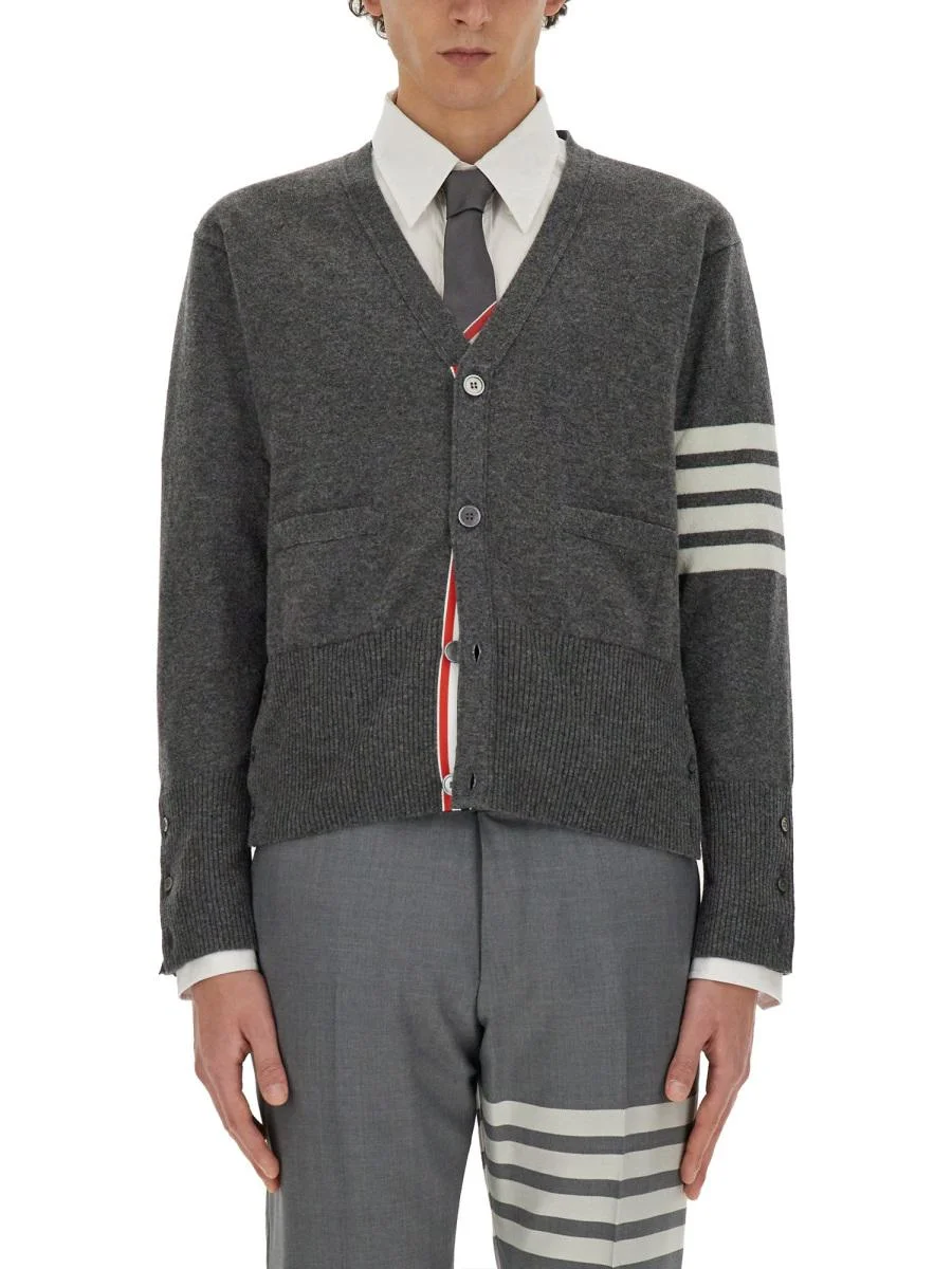 Thom Browne V-Neck Cardigan - 1