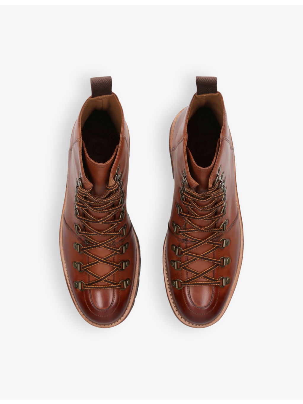 Brady mid-top lace-up leather boots - 2