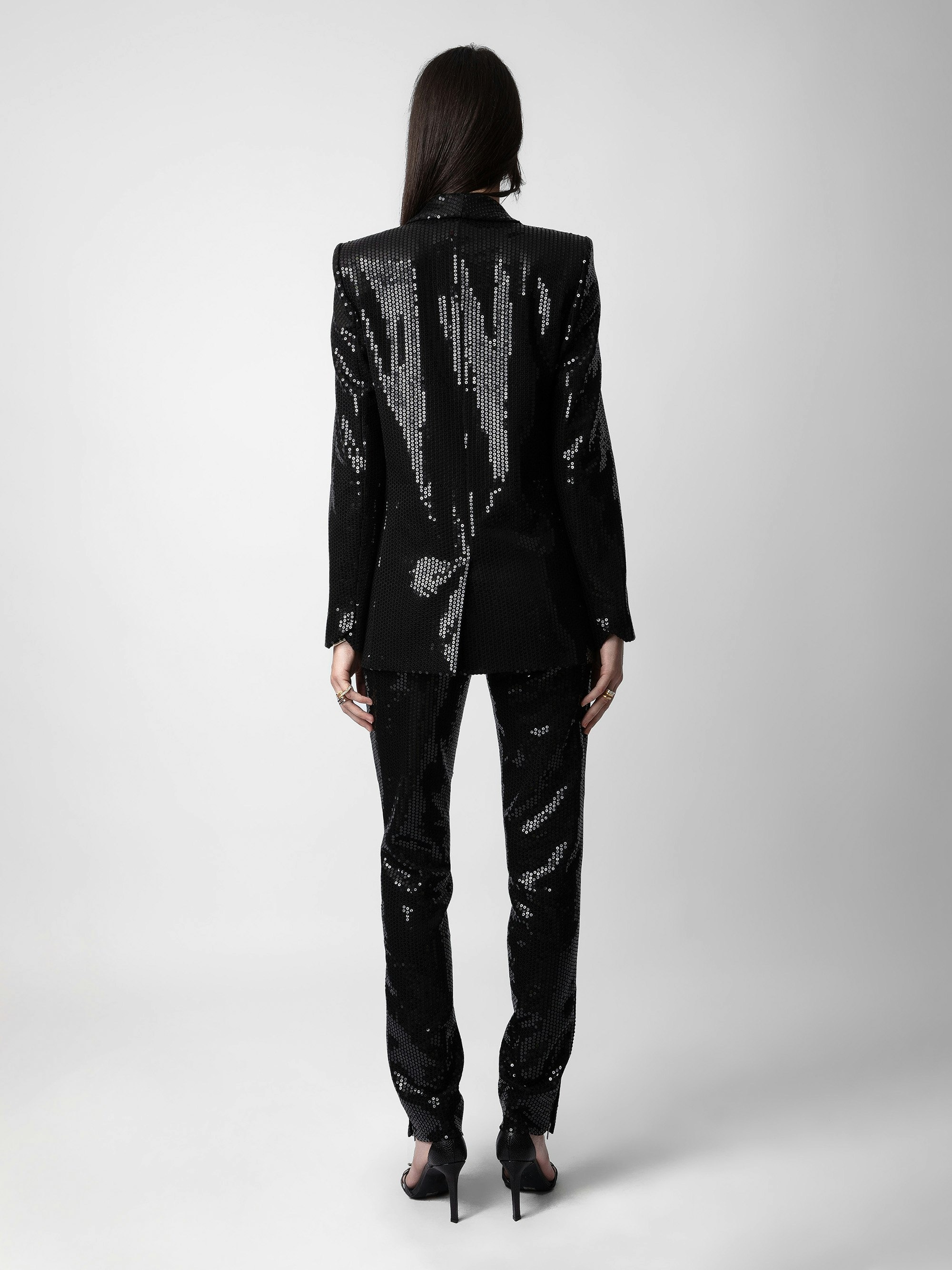 Vive Sequin Blazer - 3