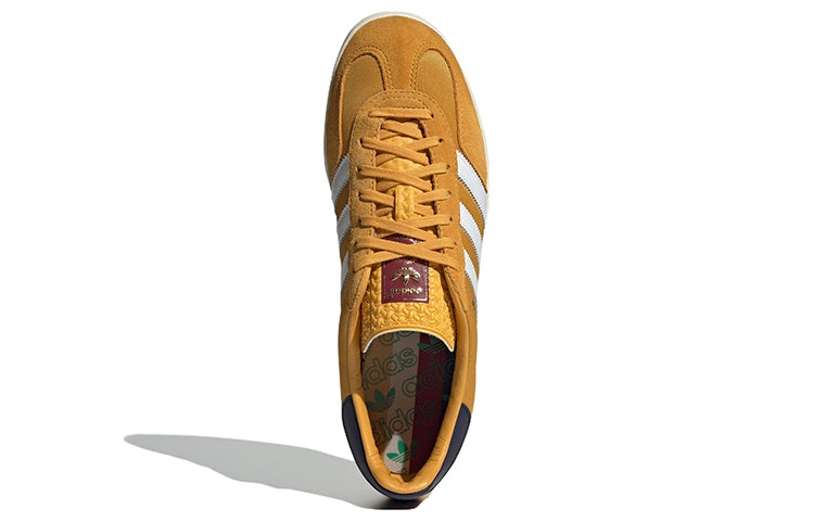 adidas Originals Gazelle Shoes 'Yellow White Black' IE0540 - 5