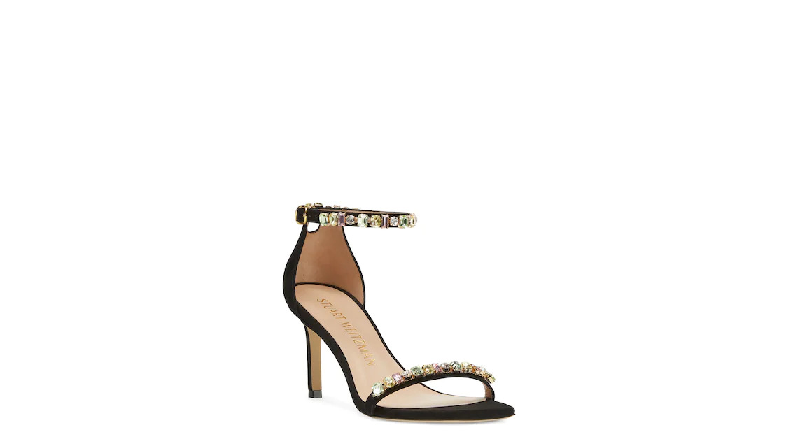 NUNAKEDSTRAIGHT SQUARE GEM STRAP SANDAL - 2