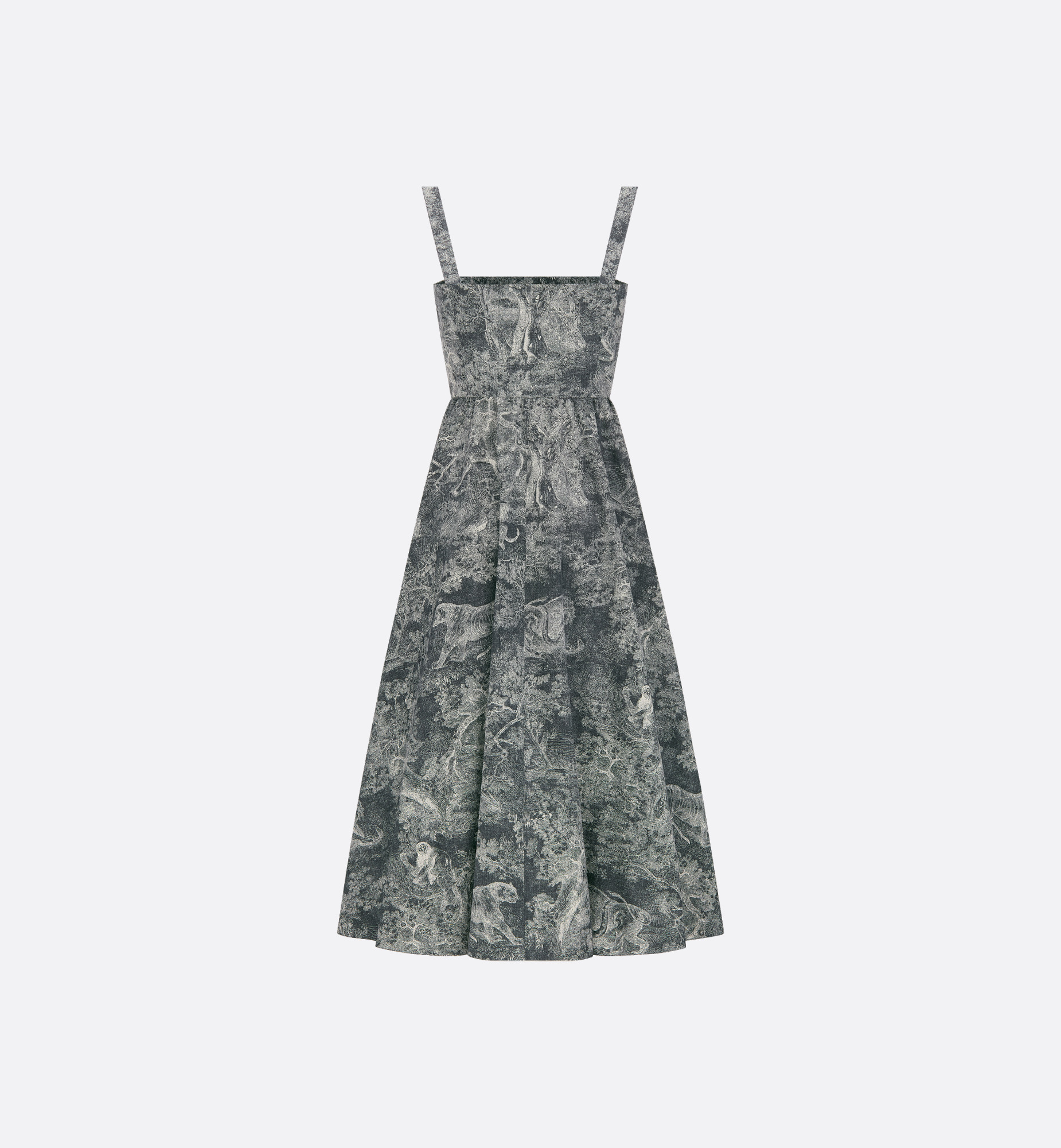 Dioriviera Mid-Length Flared Dress - 2