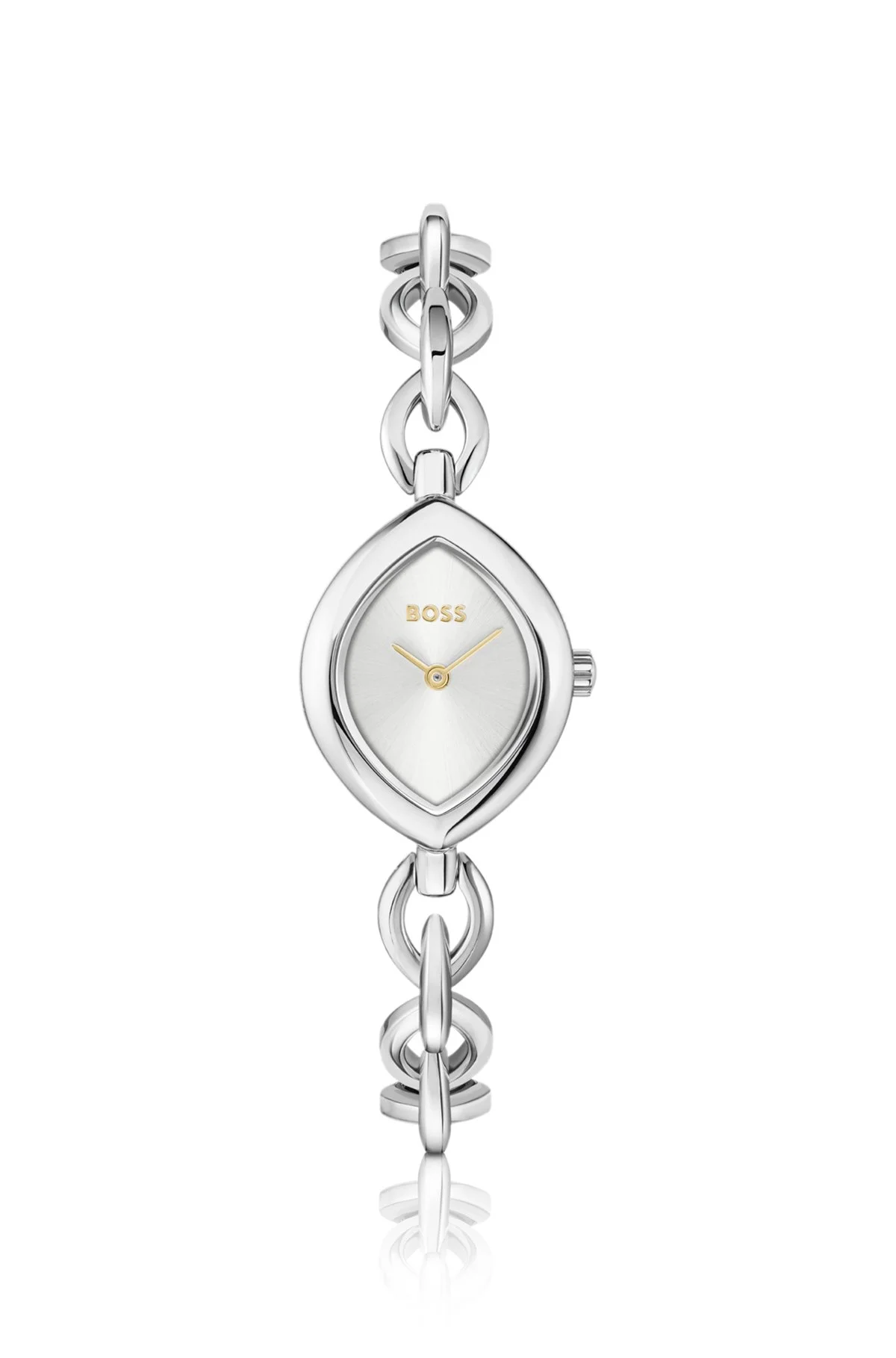 FIORA CONTOURED WATCH IN SILVER-TONE STEEL - 1