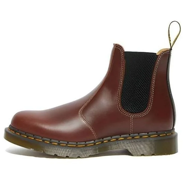 Dr. Martens 2976 Abruzzo Leather Chelsea Boots 'Brown Black' 27547201 - 1