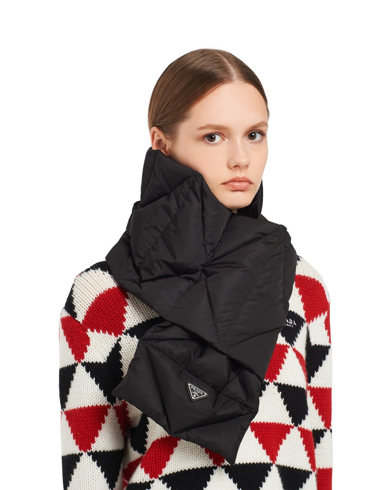 Prada Re-Nylon scarf with extractable hood outlook