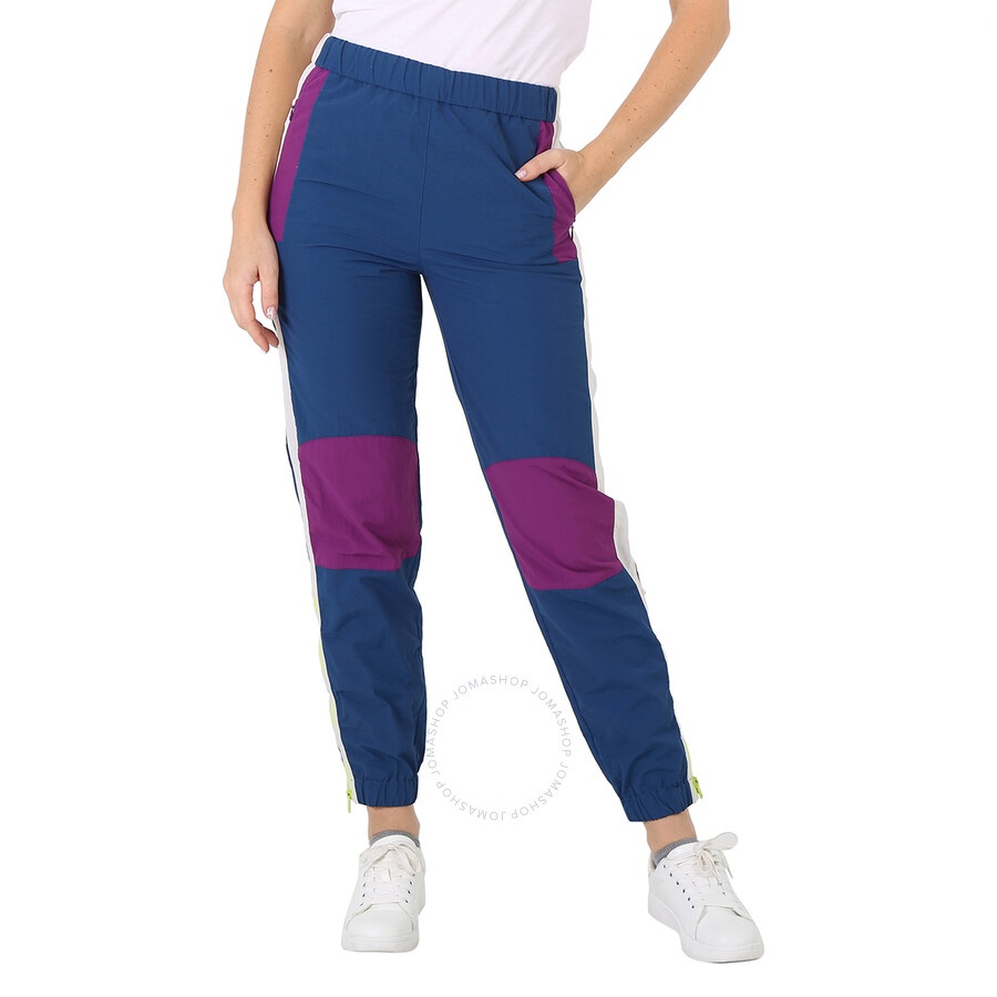 Kenzo Ladies Colorblock Sport Tracksuit Nylon Trousers - 3