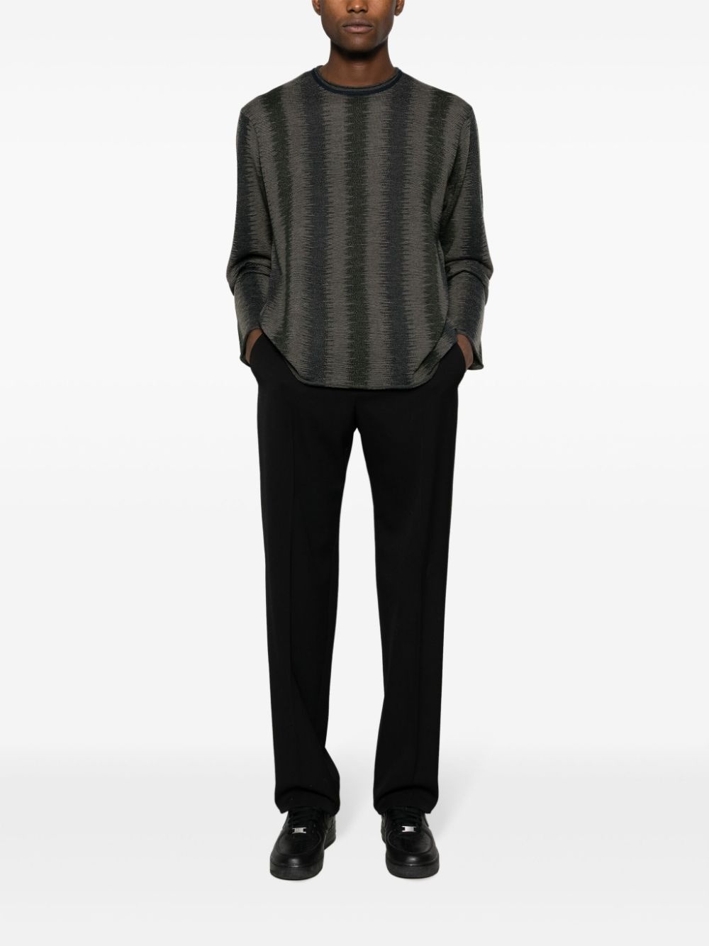 STUSSY Men Shadow Stripe Sweater - 3