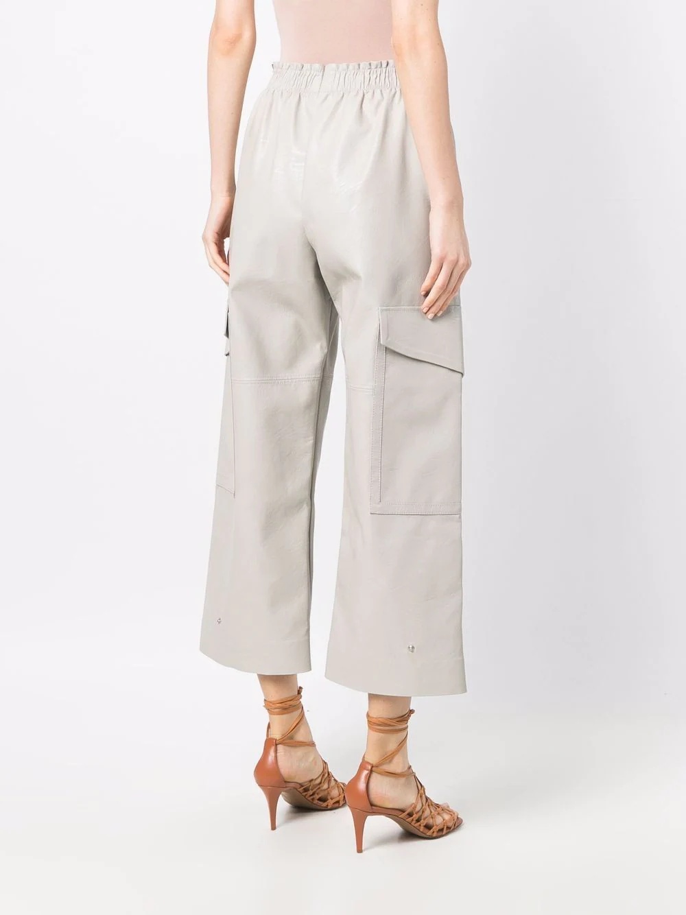 Sylvia faux leather trousers - 4