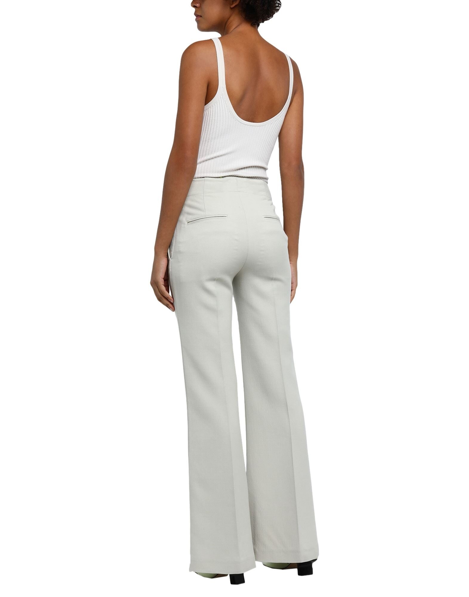 Beige Women's Casual Pants - 3