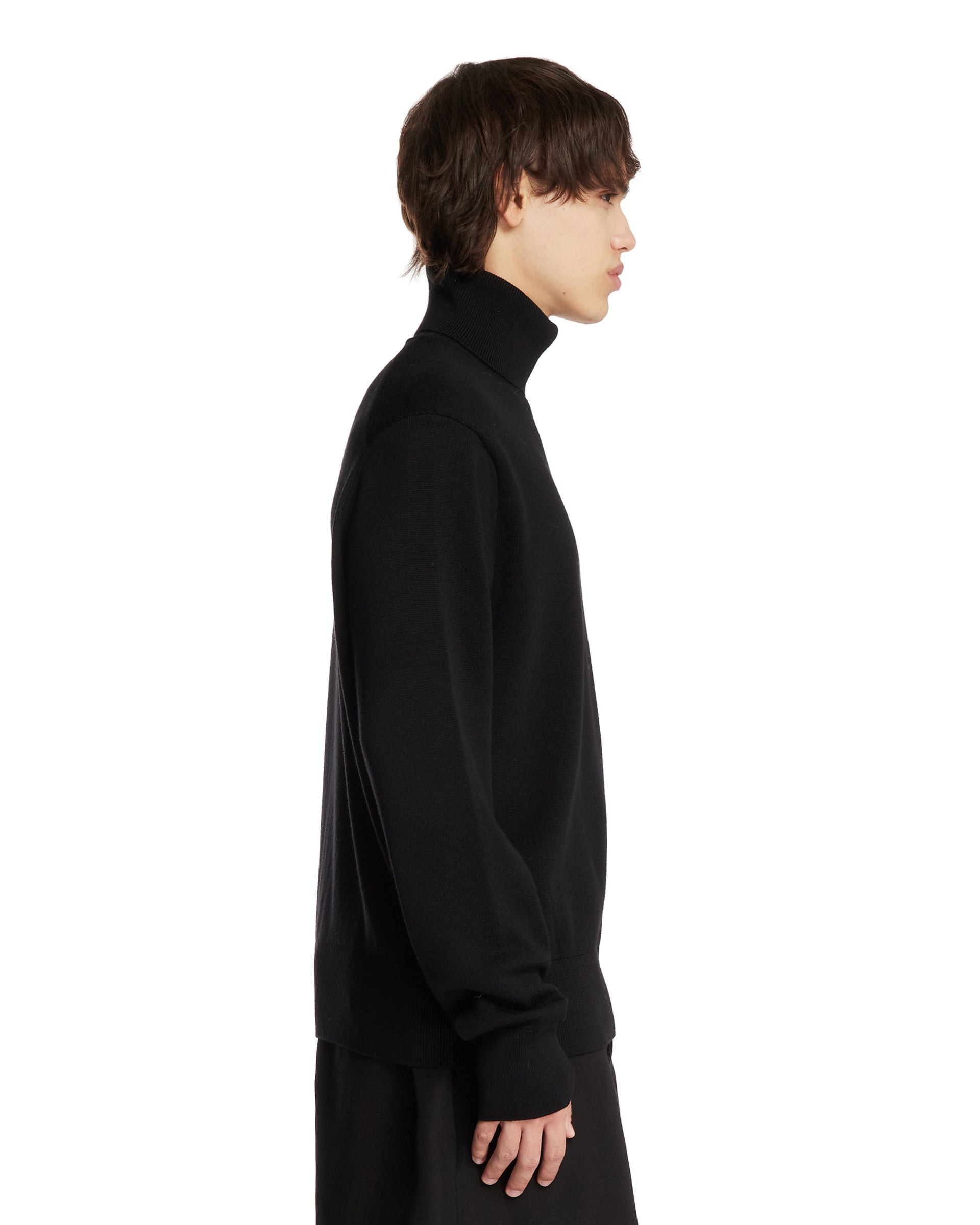 Black Ami de Coeur Turtleneck Sweater - 5