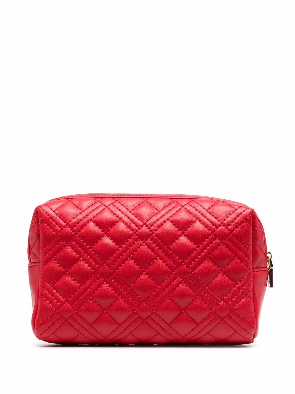 quilted makeup bag - 2