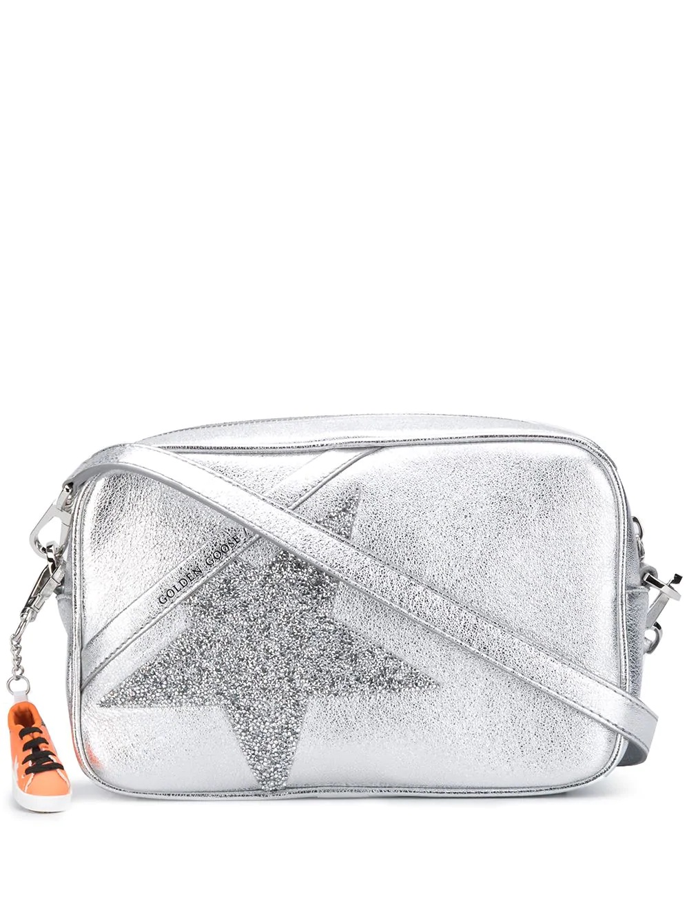 Star crystal-embellished crossbody bag - 1