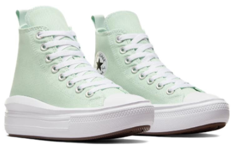 (WMNS) Converse Chuck Taylor All Star Move Platform in 'Sticky Aloe' A06350C - 3