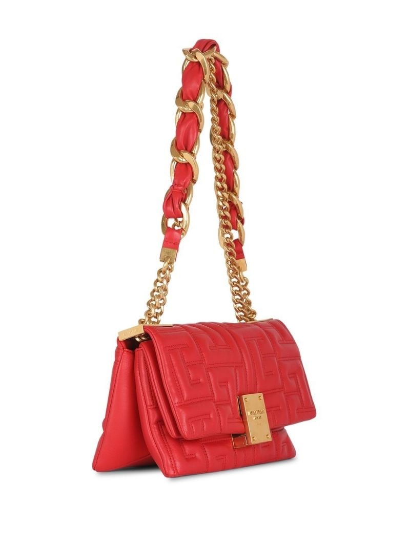 quilted leather crossbody bag - 4