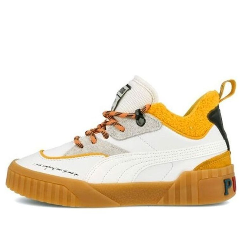 (WMNS) PUMA Sue Tsai x Cali 'White Yellow Gum' 369877-01 - 1