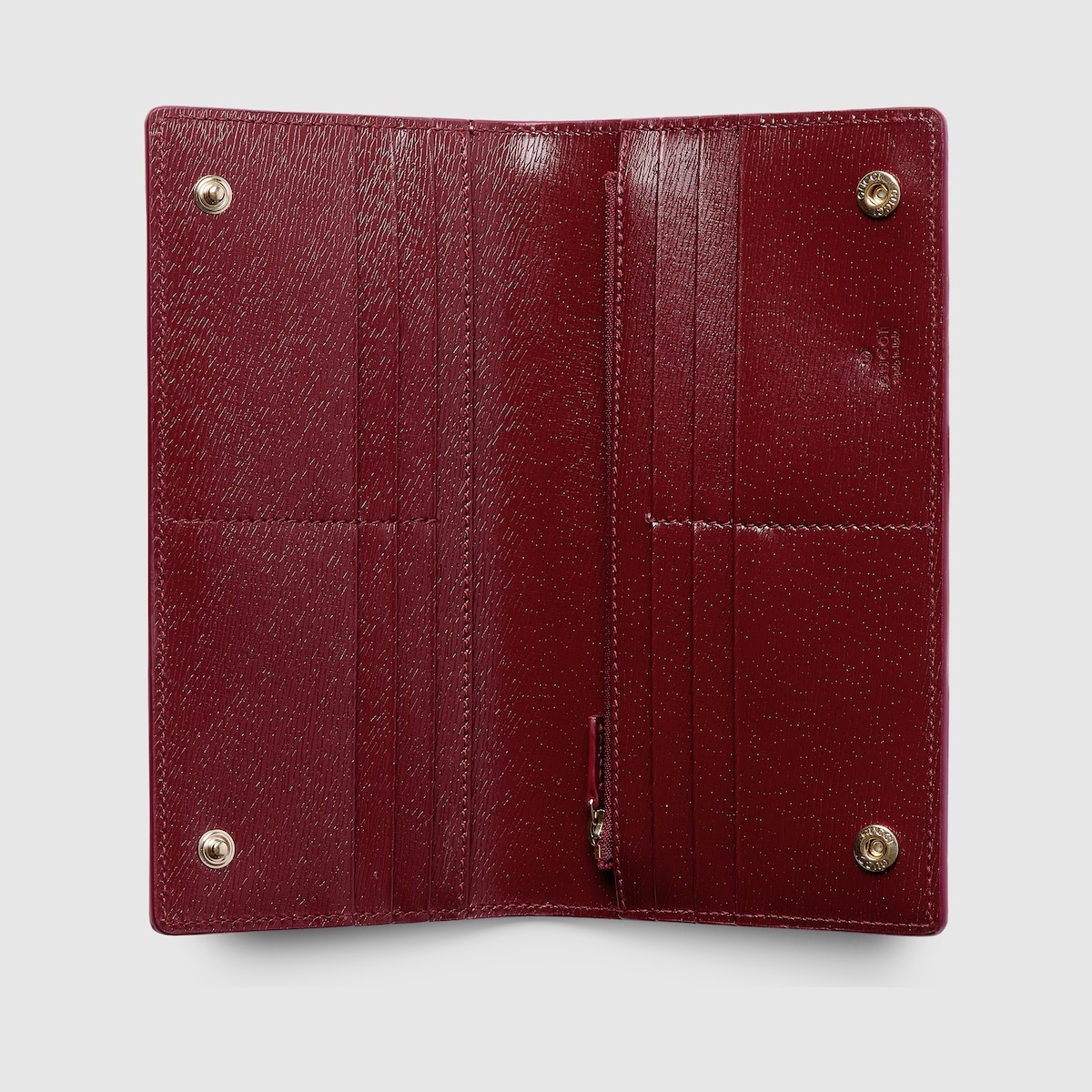 Continental wallet with Gucci script - 2