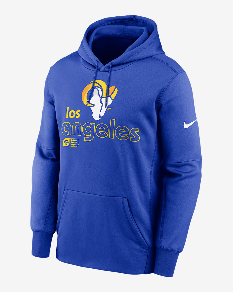 Los Angeles Rams Men’s Nike Therma NFL Pullover Hoodie 1