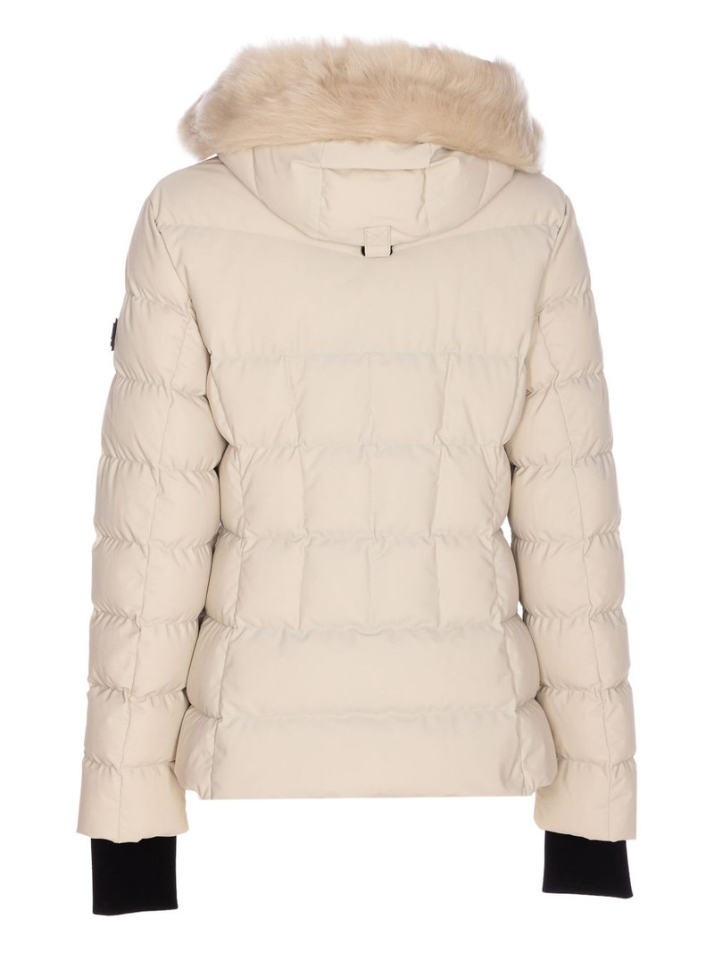 MOOSE KNUCKLES hooded padded down jacket outlook