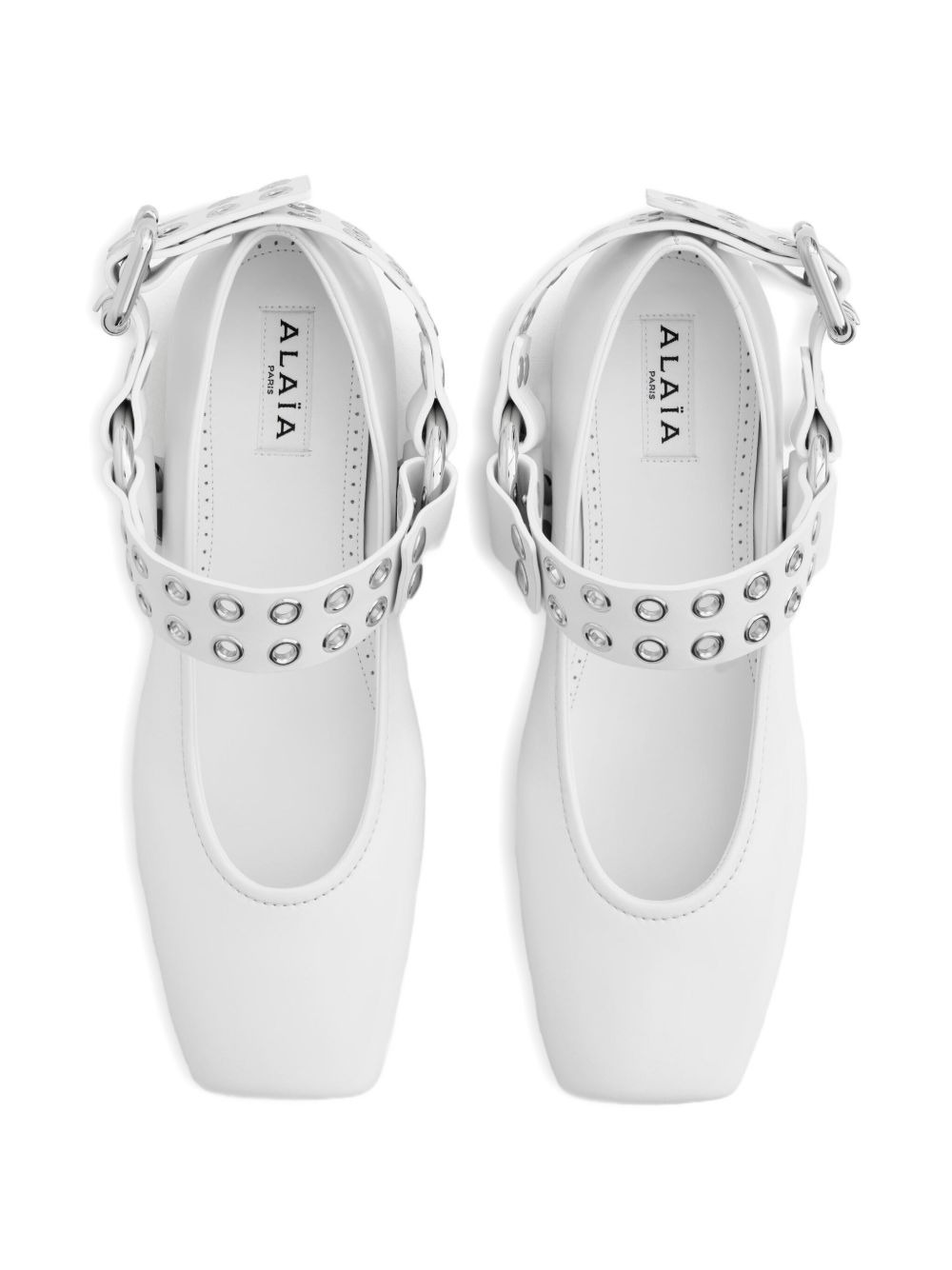 Biker ballet flats - 3
