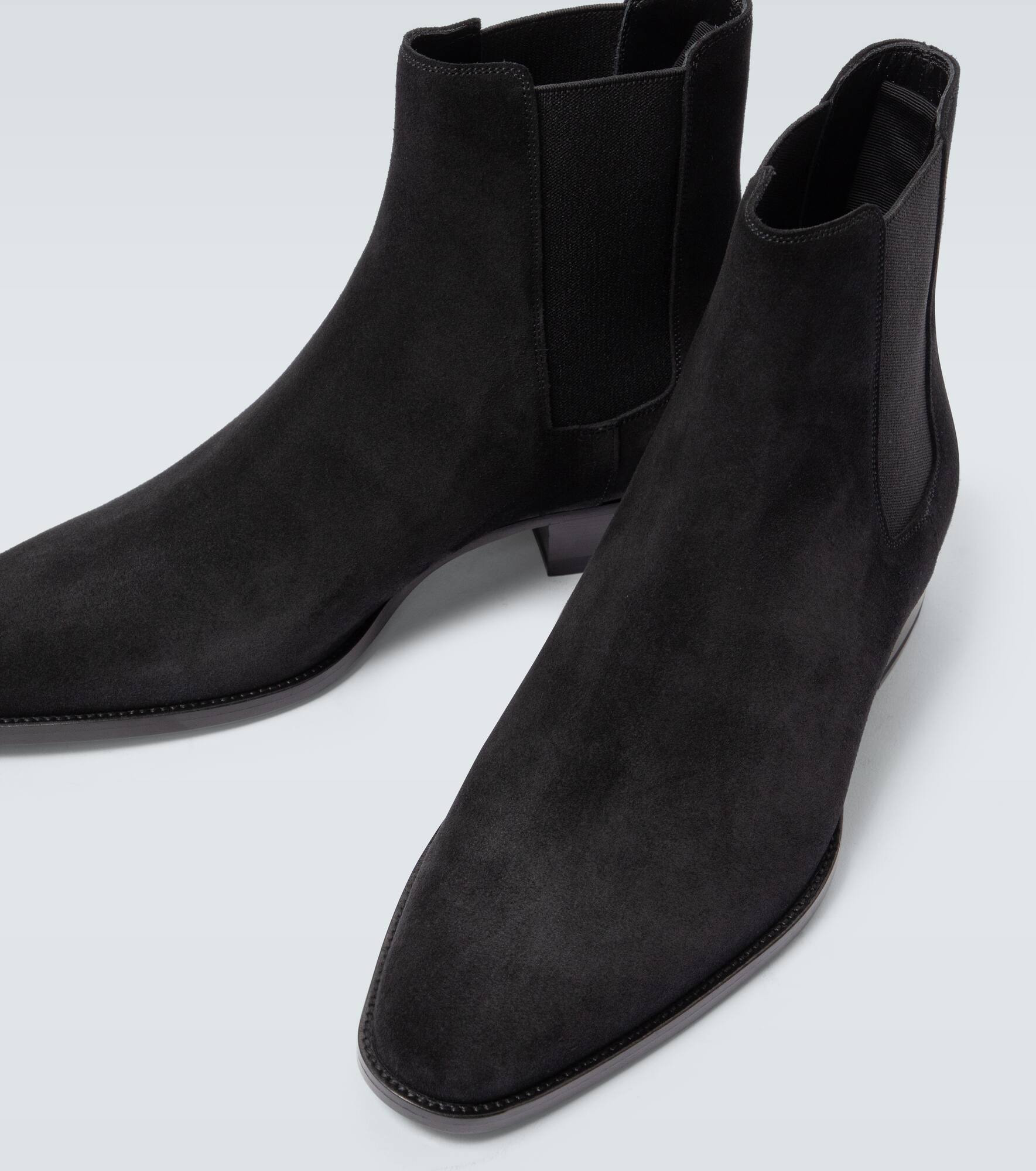 Wyatt suede Chelsea boots - 3