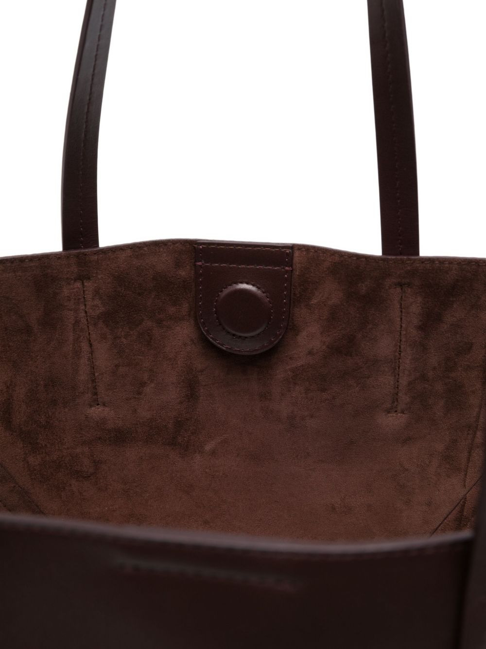 leather panelled tote bag - 5