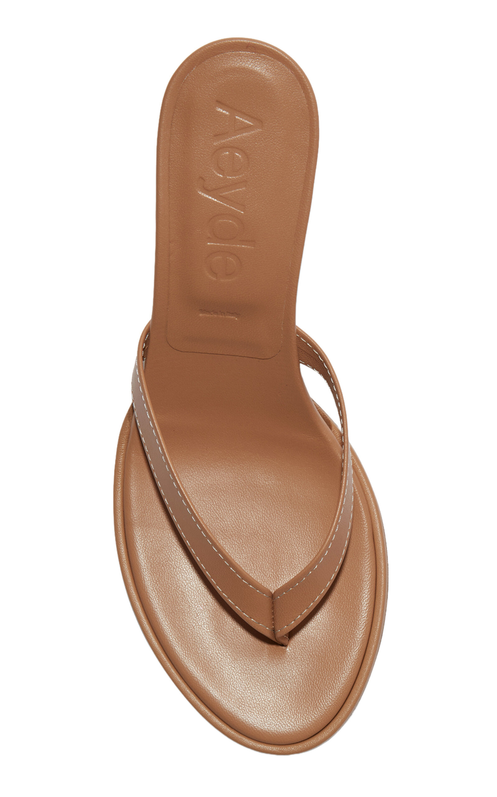 Daphne Leather Sandals neutral - 3