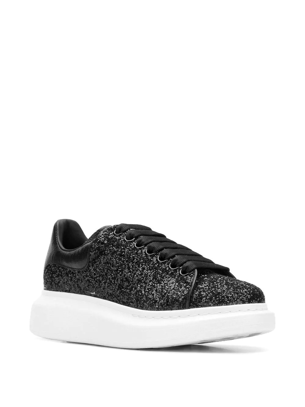 platform glitter sneakers - 2