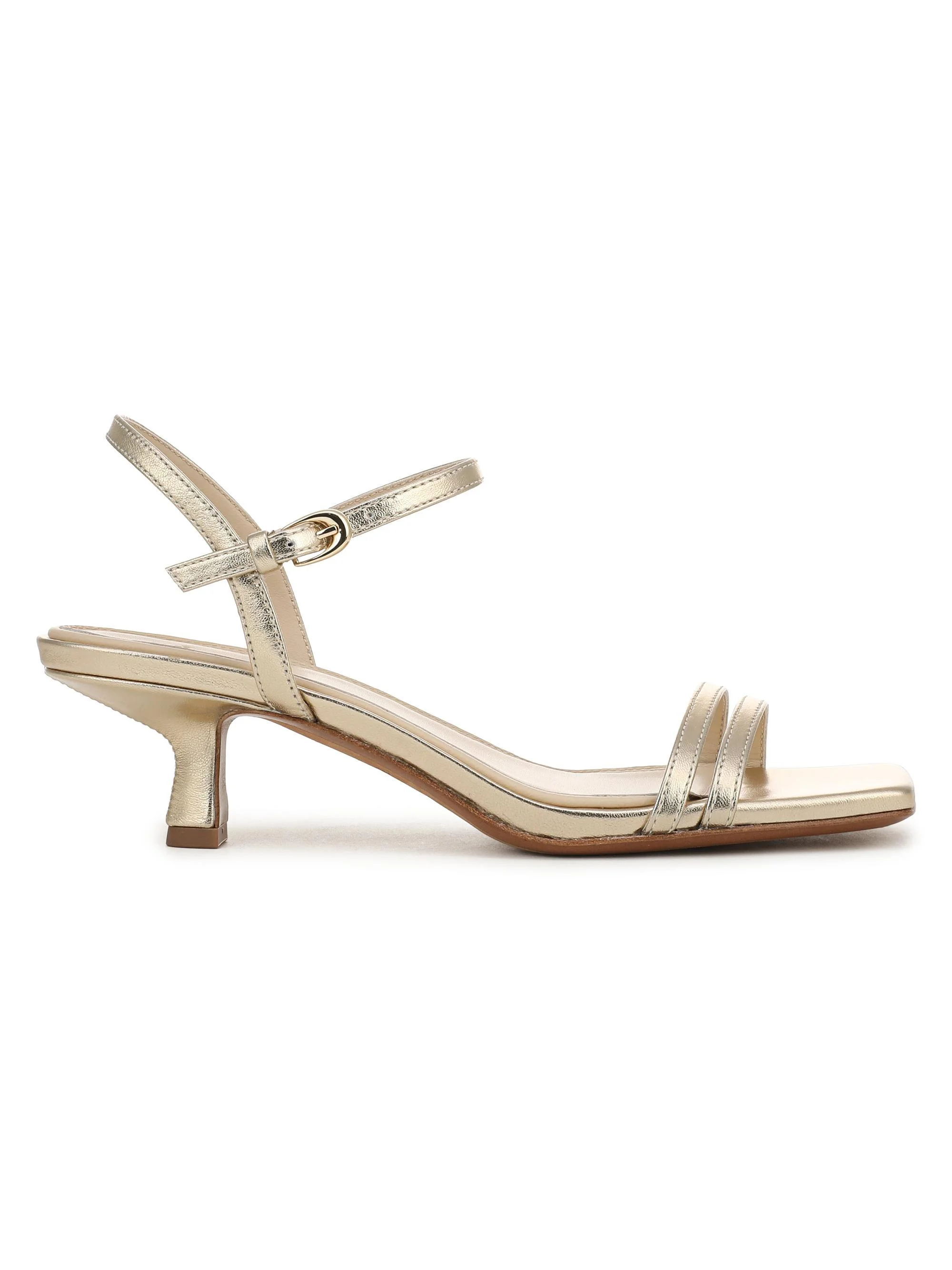 Women's Tilda 45MM Leather Sandals - Champagne - 1