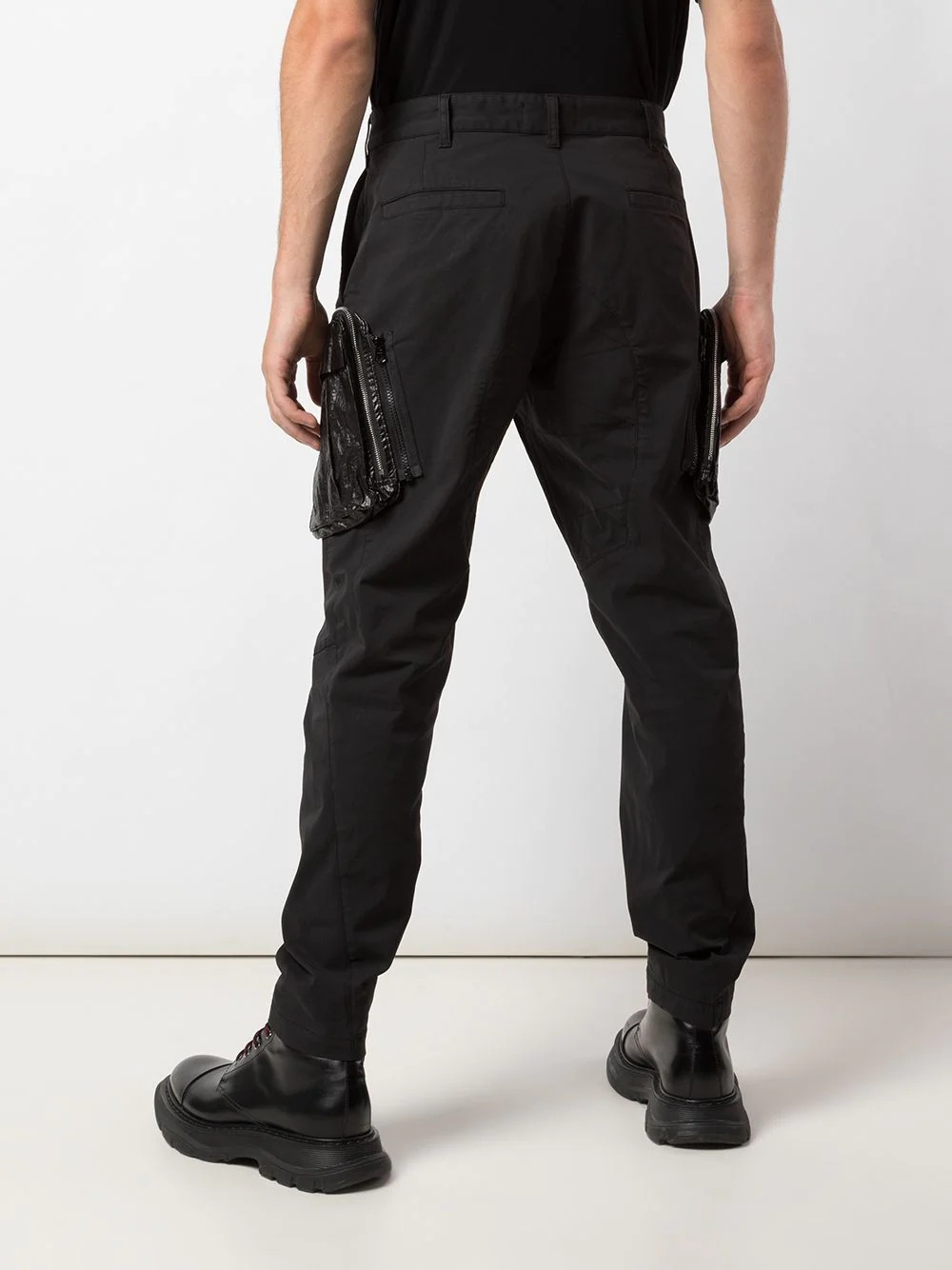 side cargo pocket trousers - 4