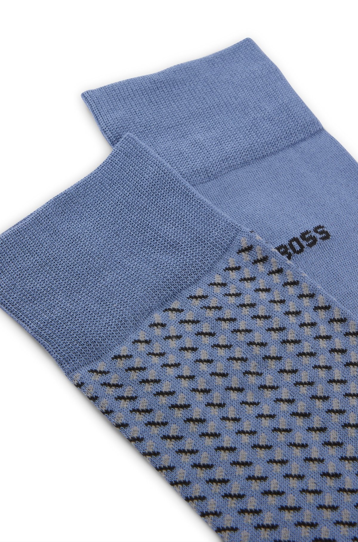 TWO-PACK OF REGULAR-LENGTH SOCKS WITH MERCERIZED FINISH - 2