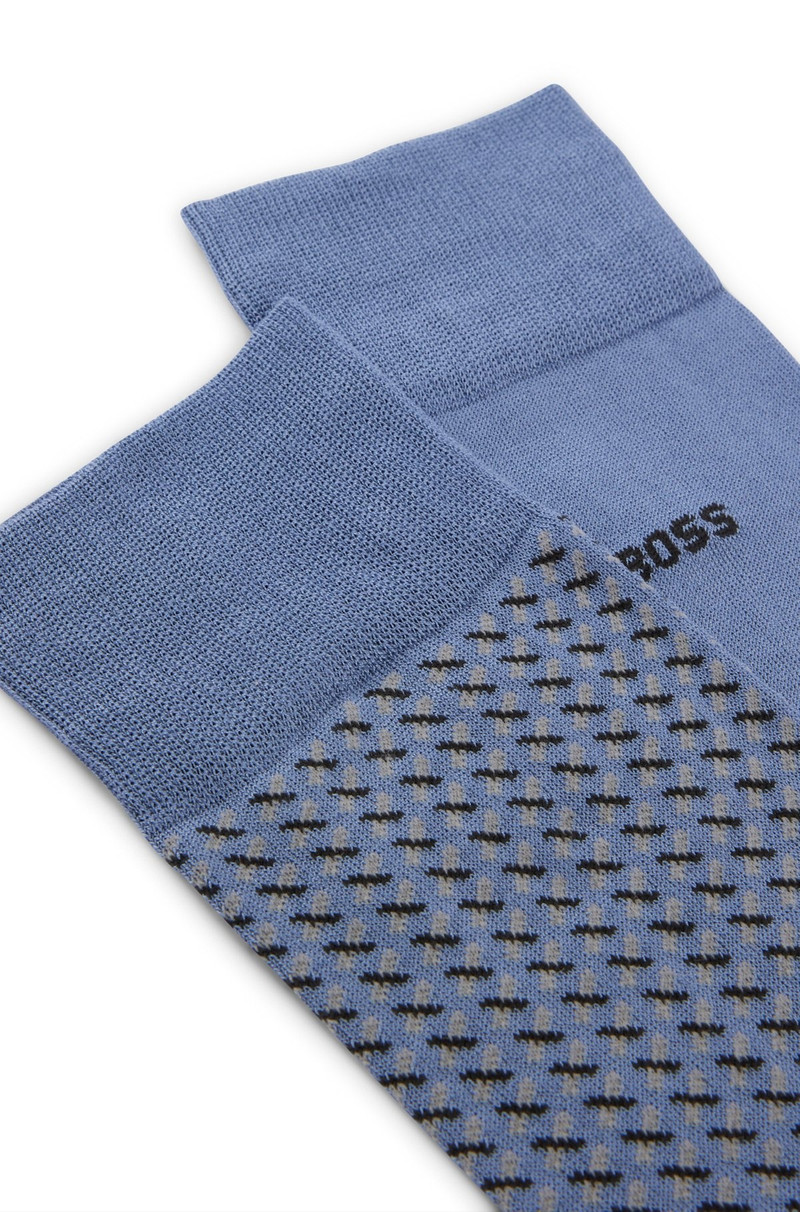 BOSS TWO-PACK OF REGULAR-LENGTH SOCKS WITH MERCERIZED FINISH outlook