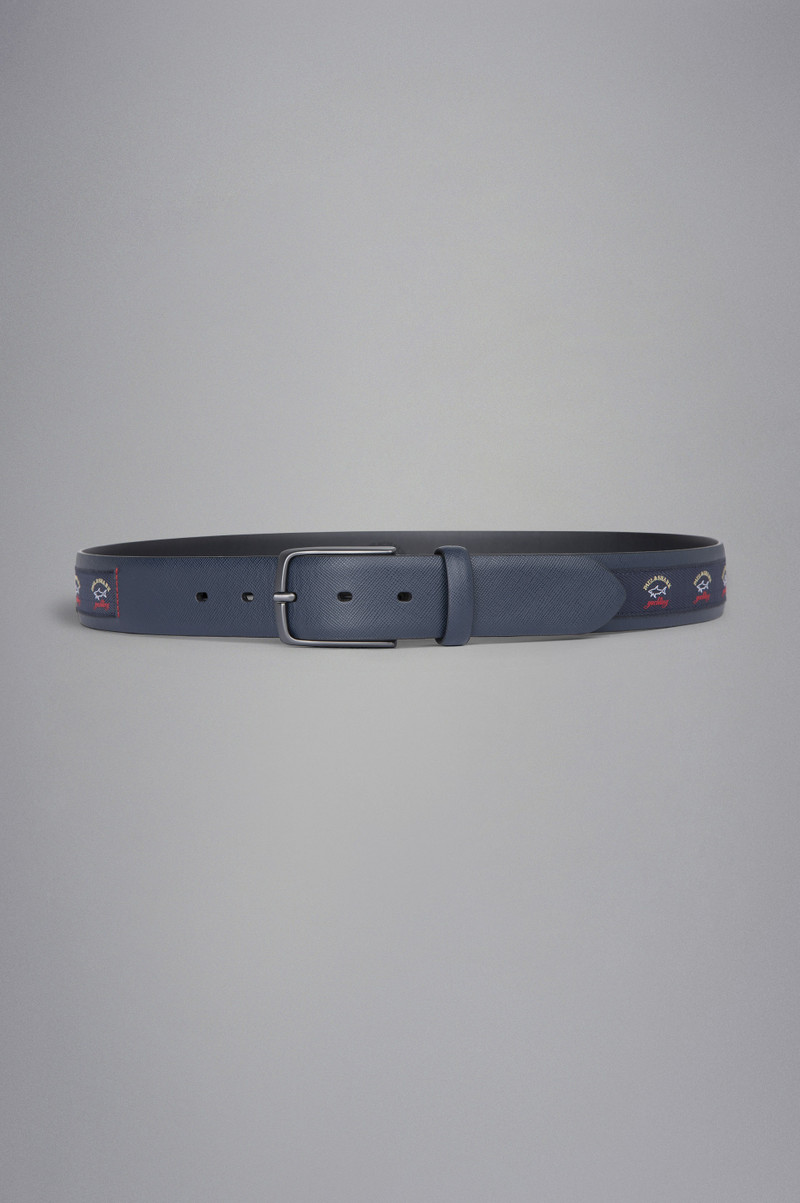 LEATHER BELT WITH RIBBON 1