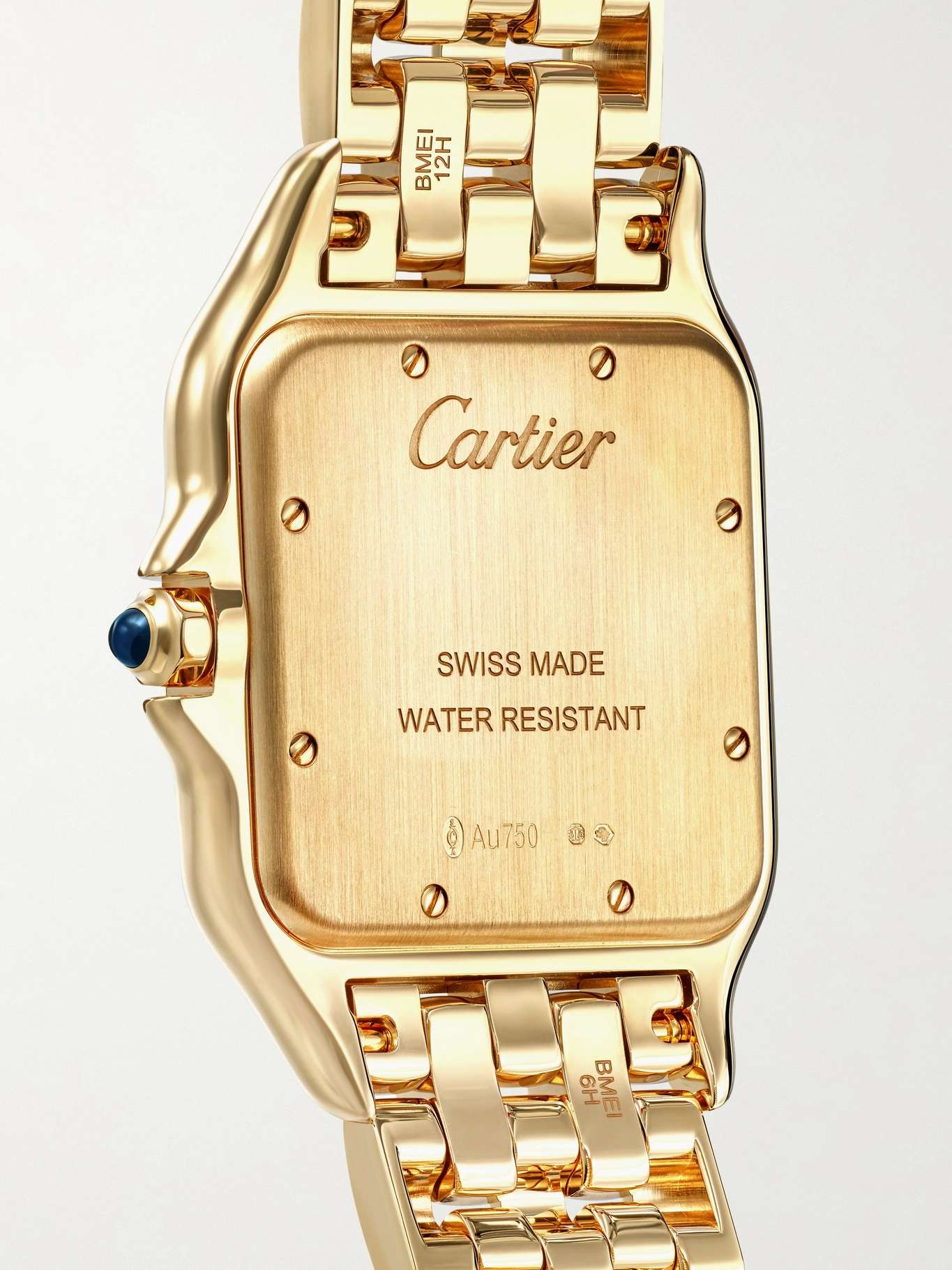 Panthère de Cartier Medium 31mm 18-karat gold watch White - 4