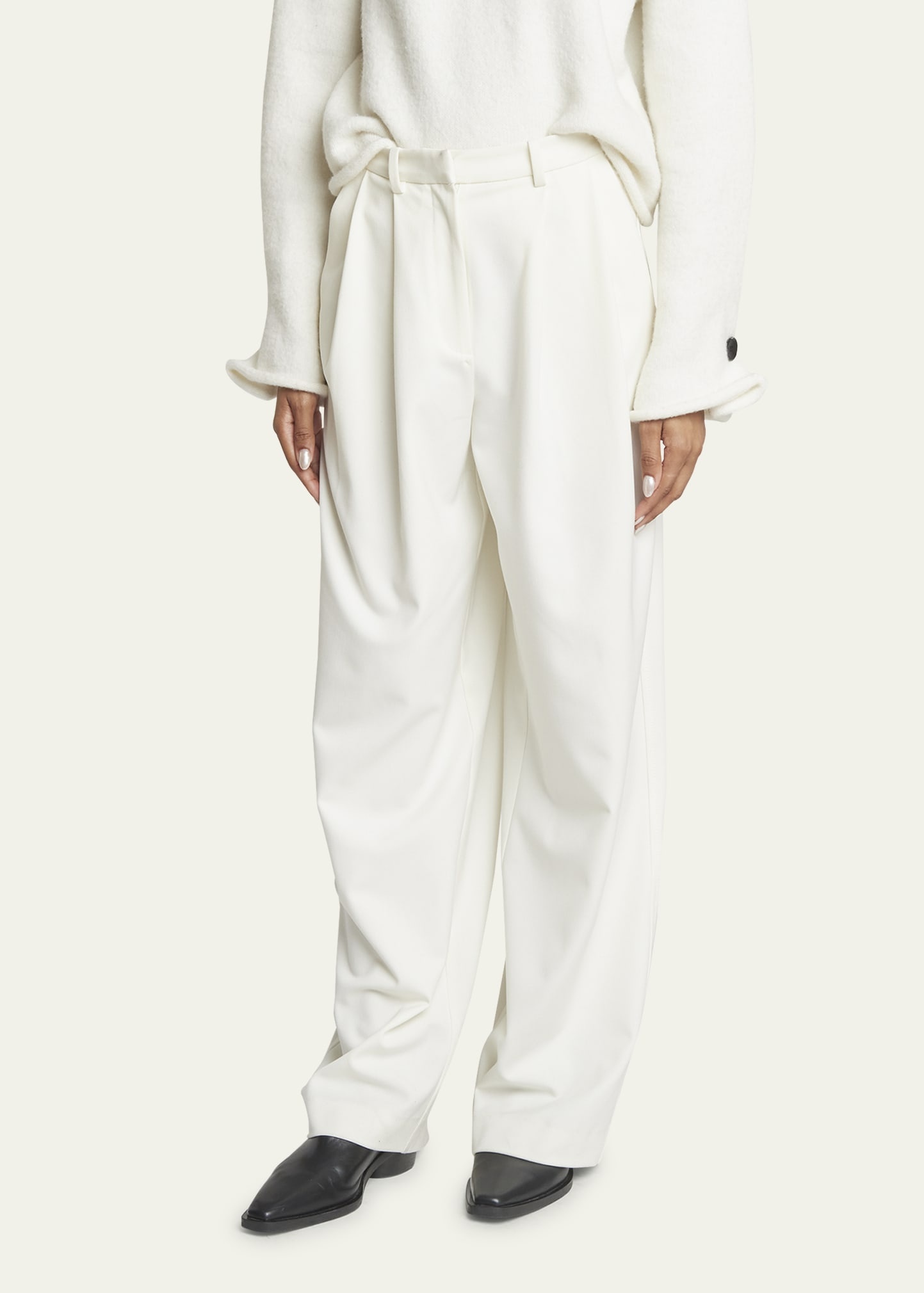 Eleanor Slouchy Suiting Pants - 4