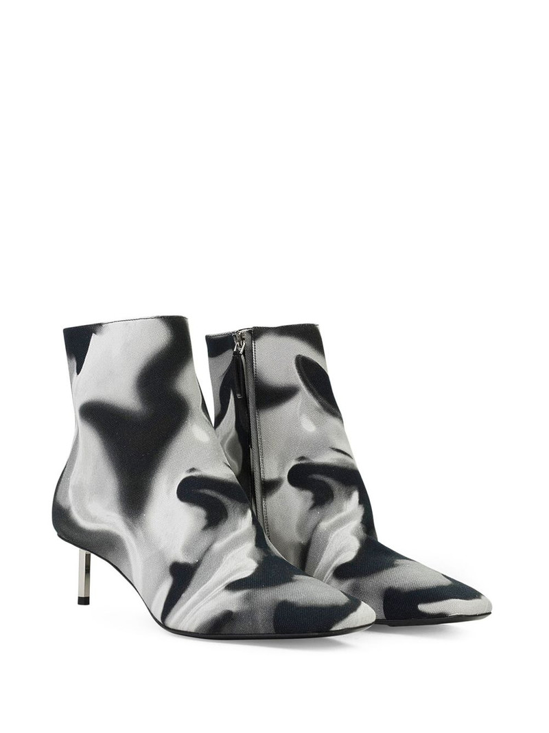 Off-White 50mm Liquid Melt Allen ankle boots outlook