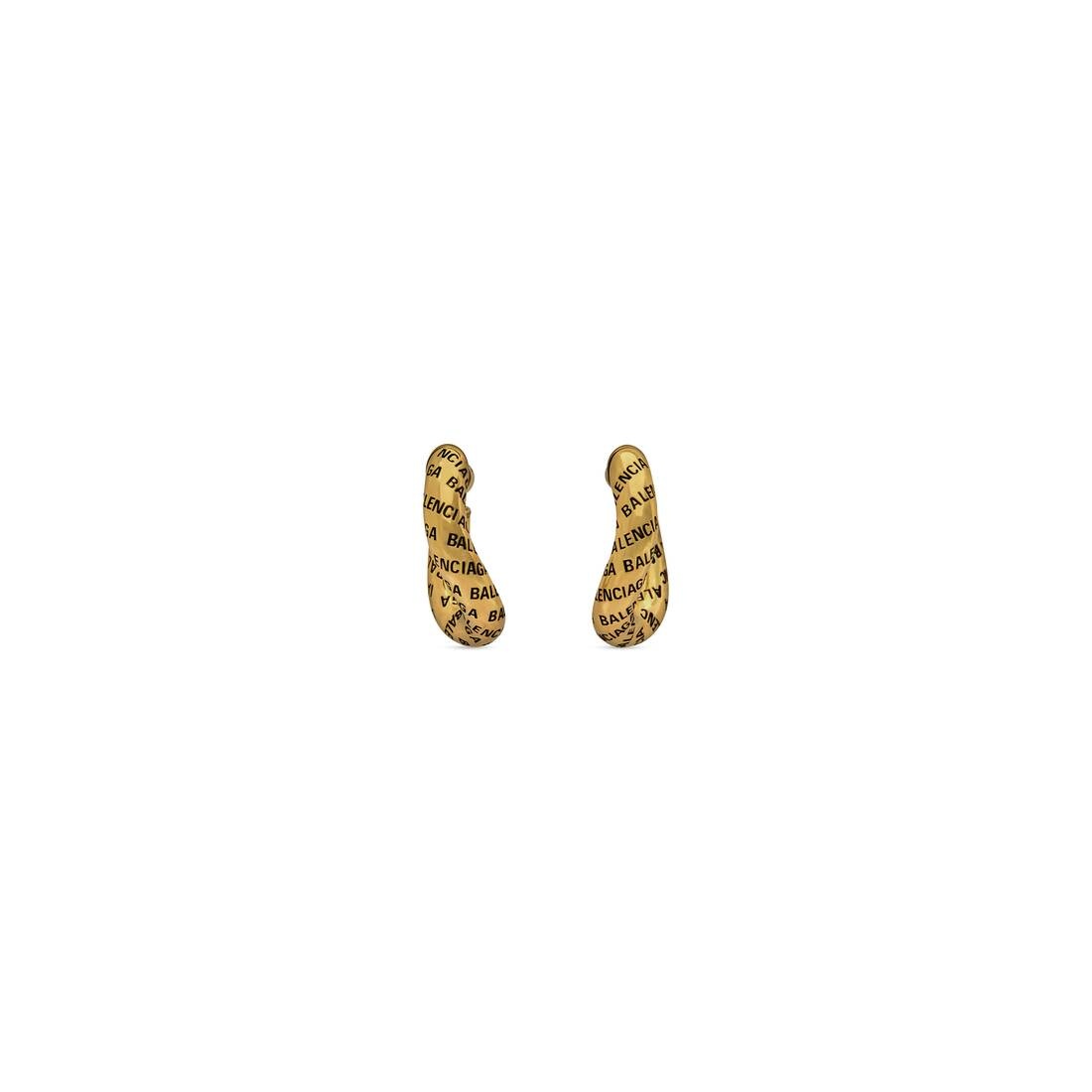 logo earrings - 1