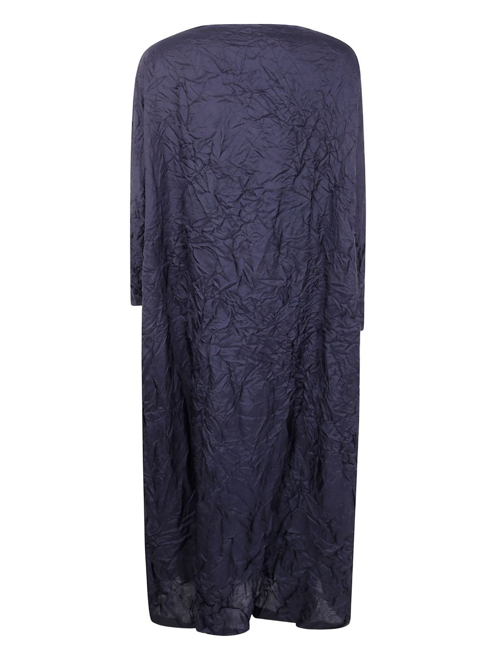 textured silk dress - 2