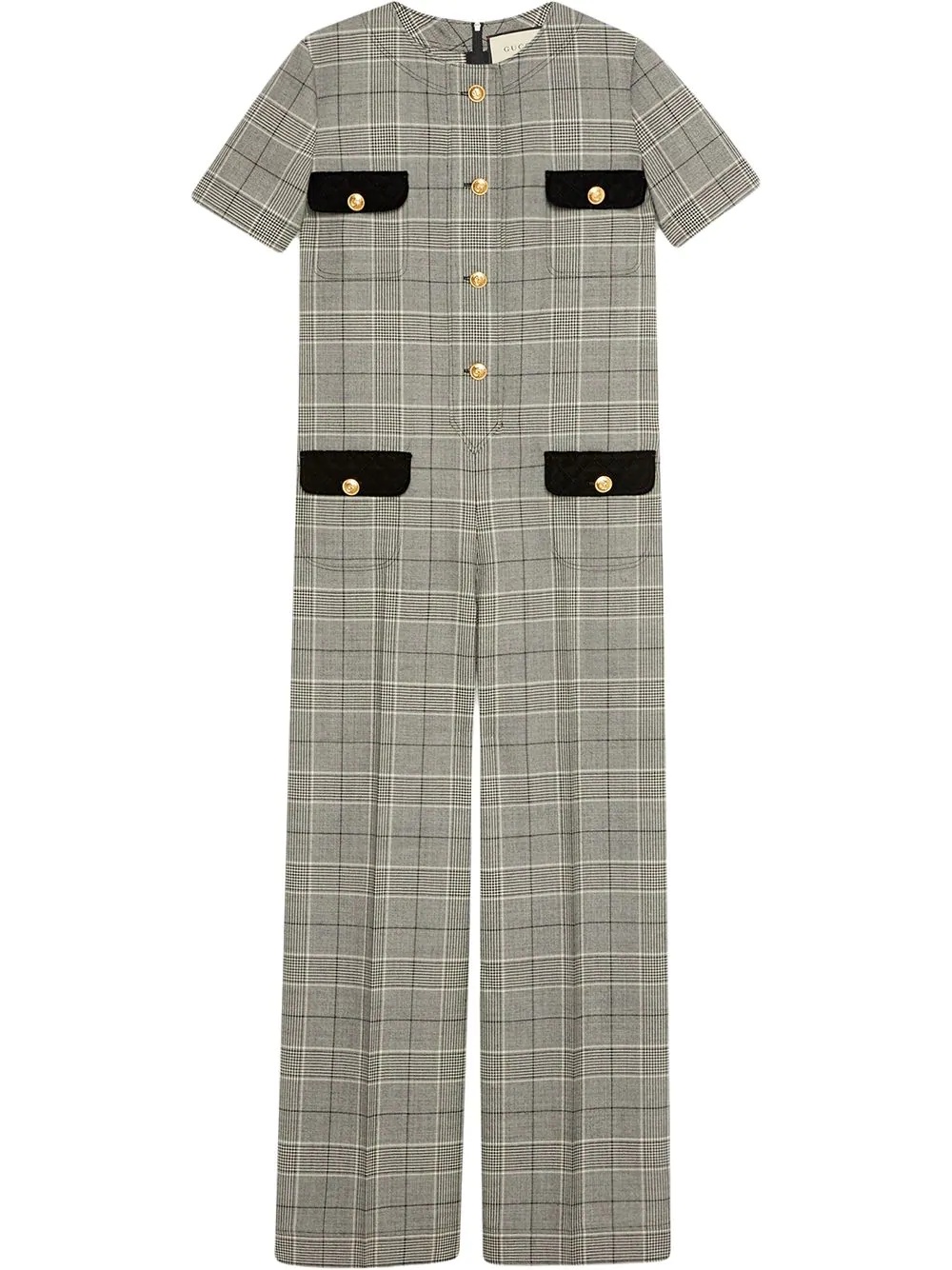 Prince of Wales wool jumpsuit - 6