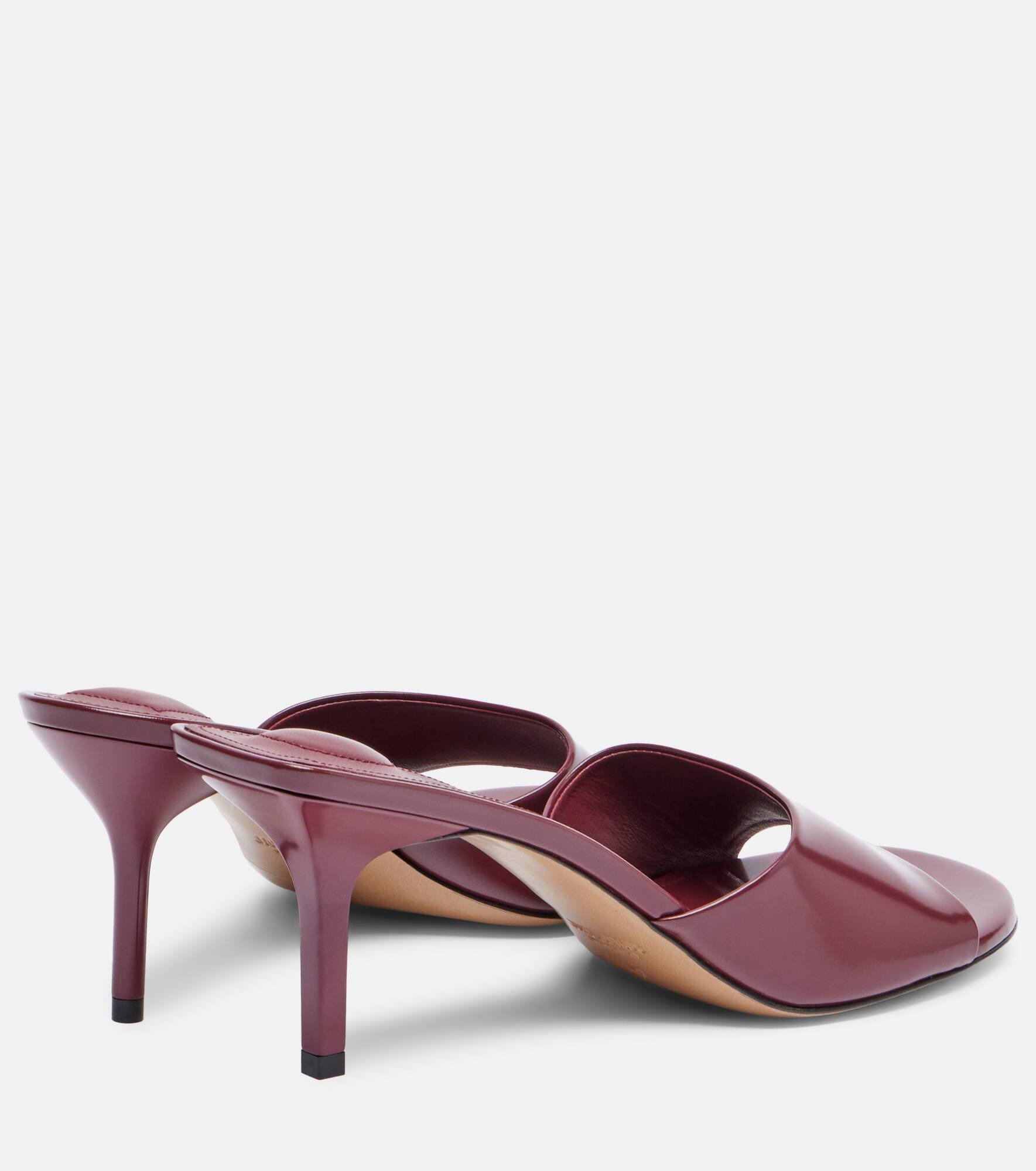 Cubisto 70 leather mules - 2