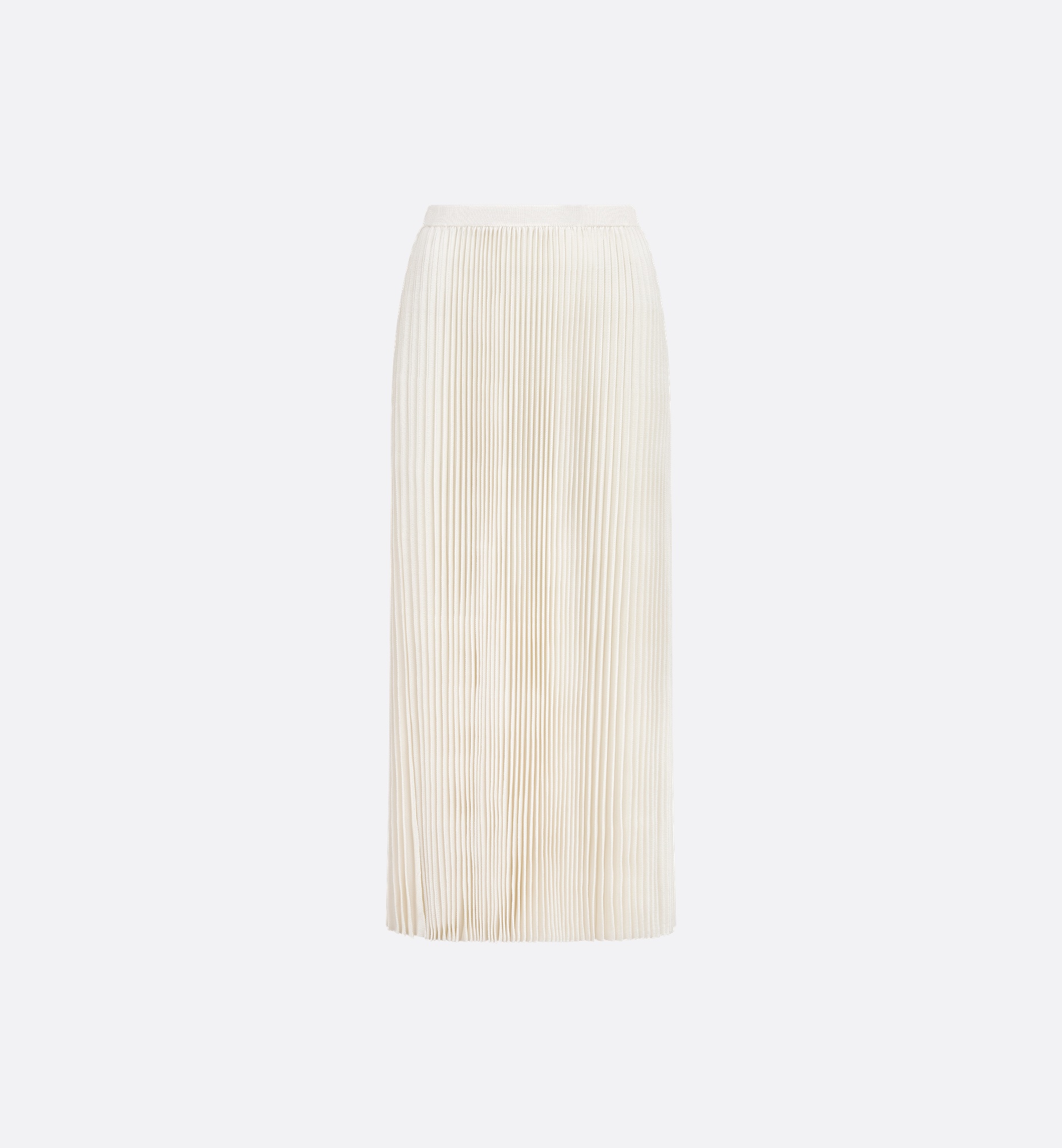 Mid-Length Pleated Skirt - 1