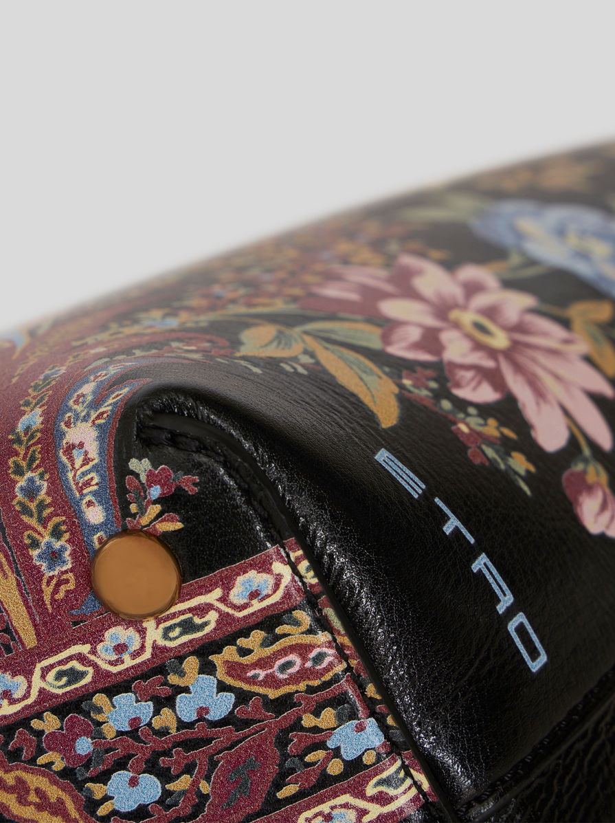 MEDIUM FLORAL PRINT SHOPPING BAG - 8