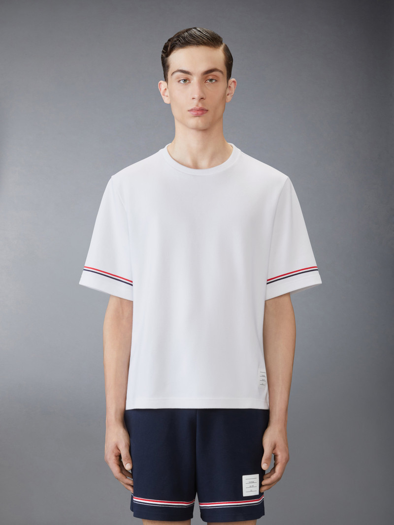 Thom Browne Cotton Rugby Short Sleeve Tee outlook