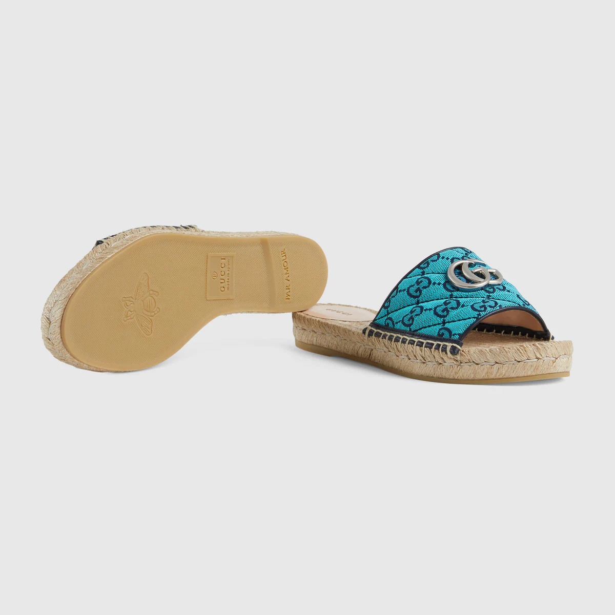 GG Multicolor espadrille sandal - 5
