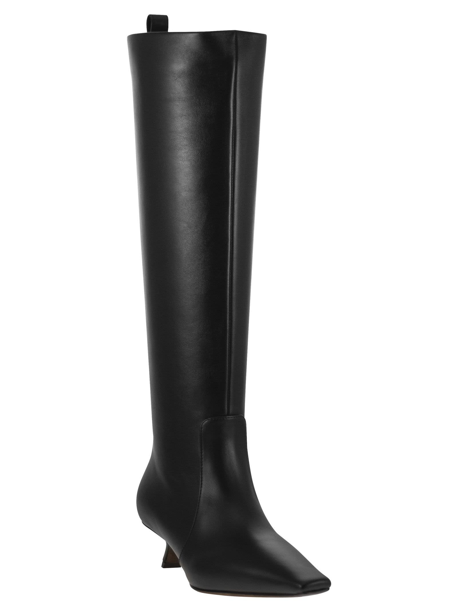 Brunello Cucinelli Women Nappa Leather Boots With Shiny Loop Detail - 2