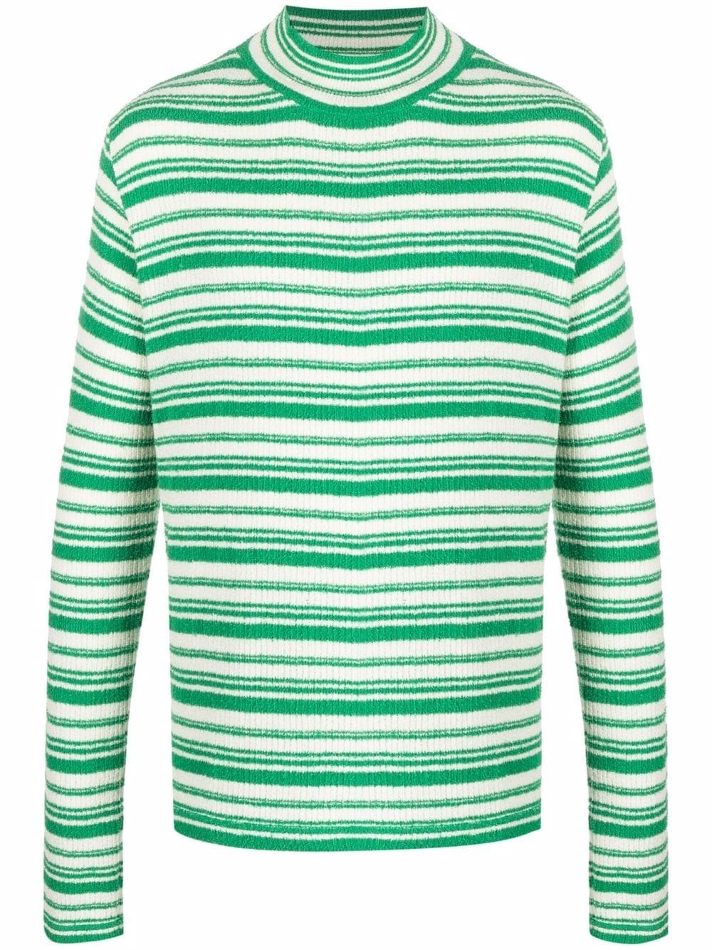 two-tone striped jumper - 1