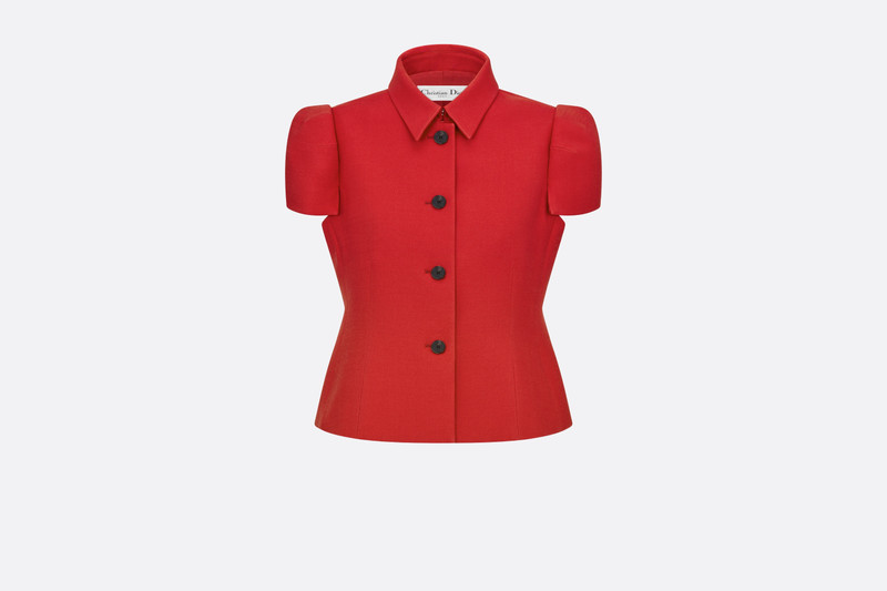 Fitted Short-Sleeved Jacket 1